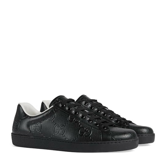 Gucci Ace GG Black Men's Sneakers